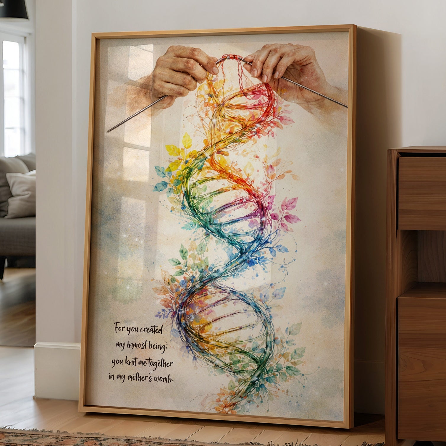 Threads of Creation Weave Life's Tapestry