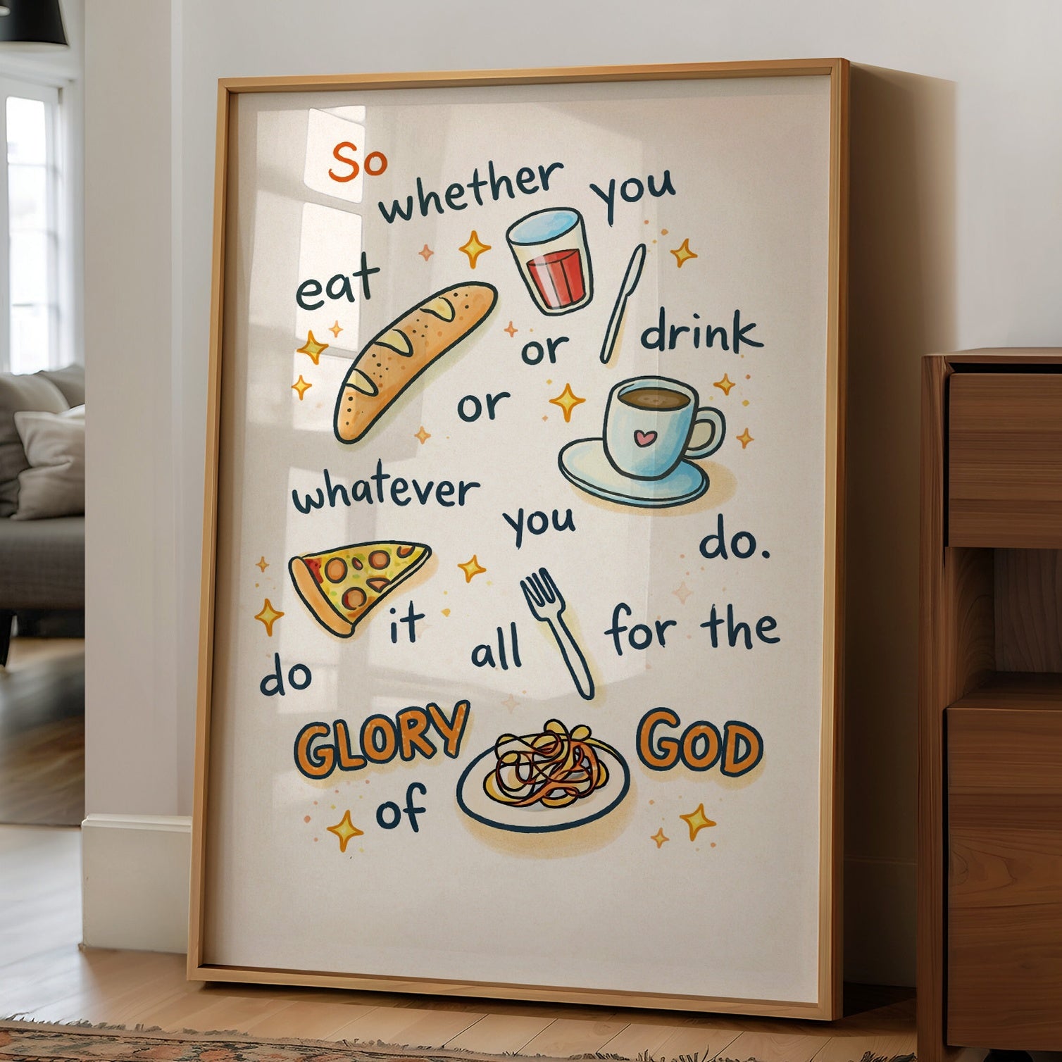 Nourishment Offered As Devotion