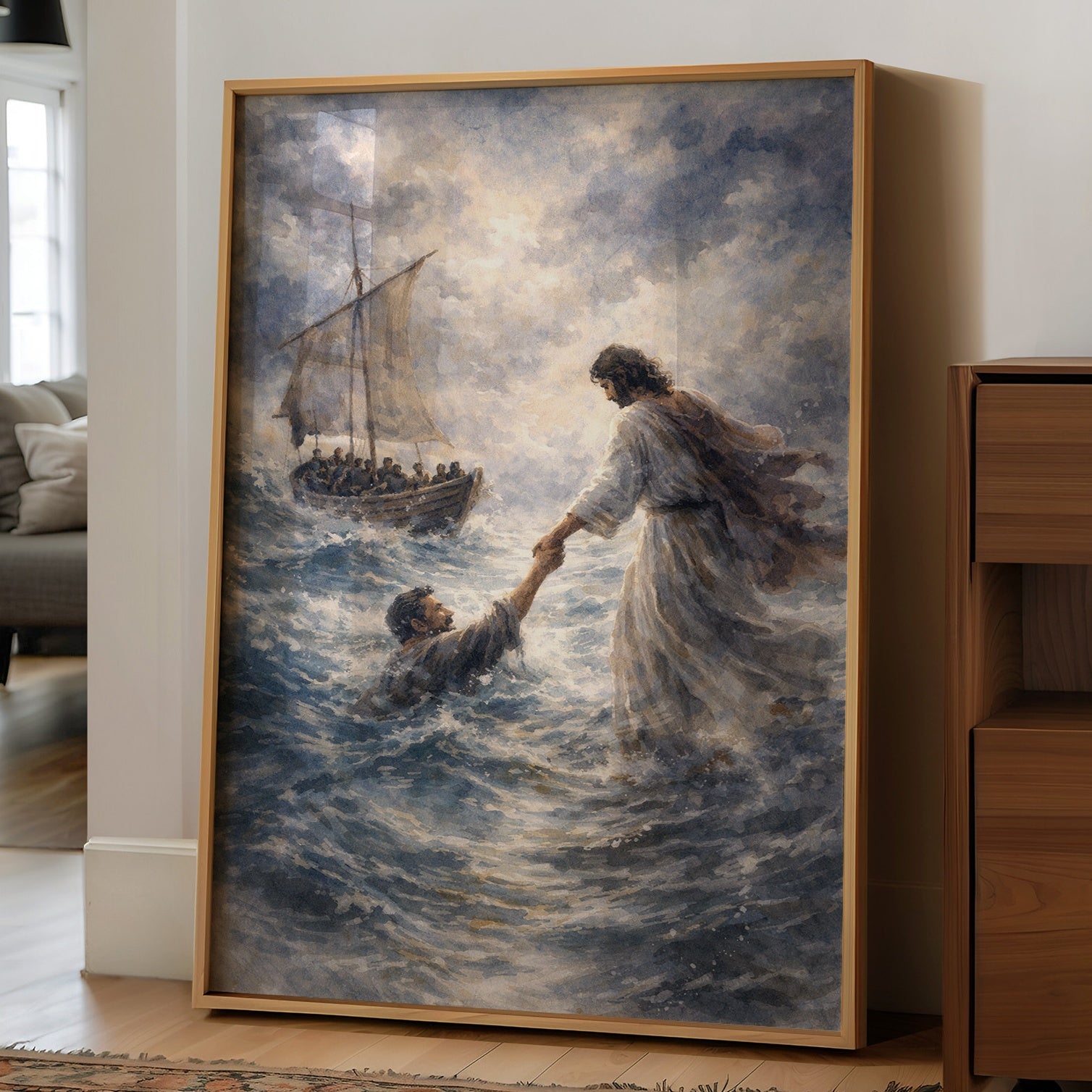 Tempest Salvation Amid Raging Waters