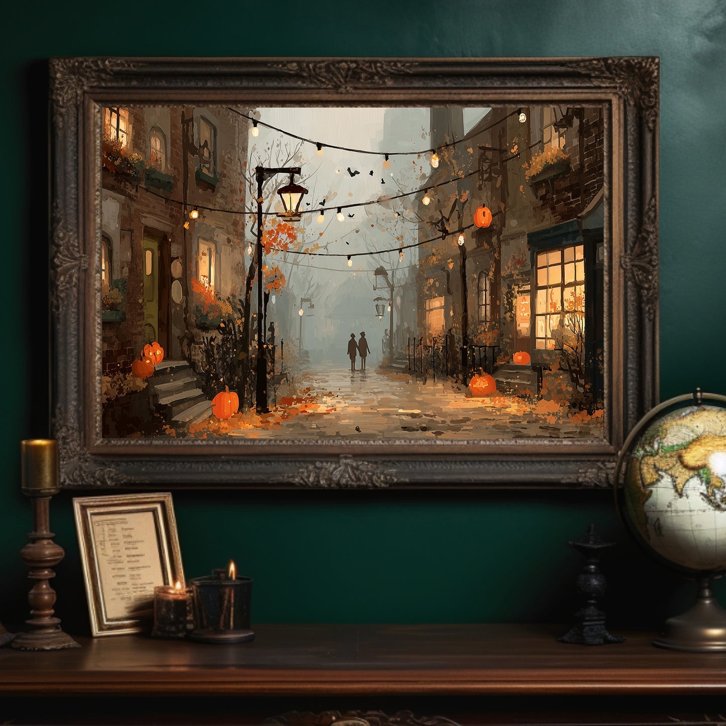 Autumn Alley Whispers Halloween Tales