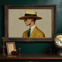 Golden Era Elegance In Profile