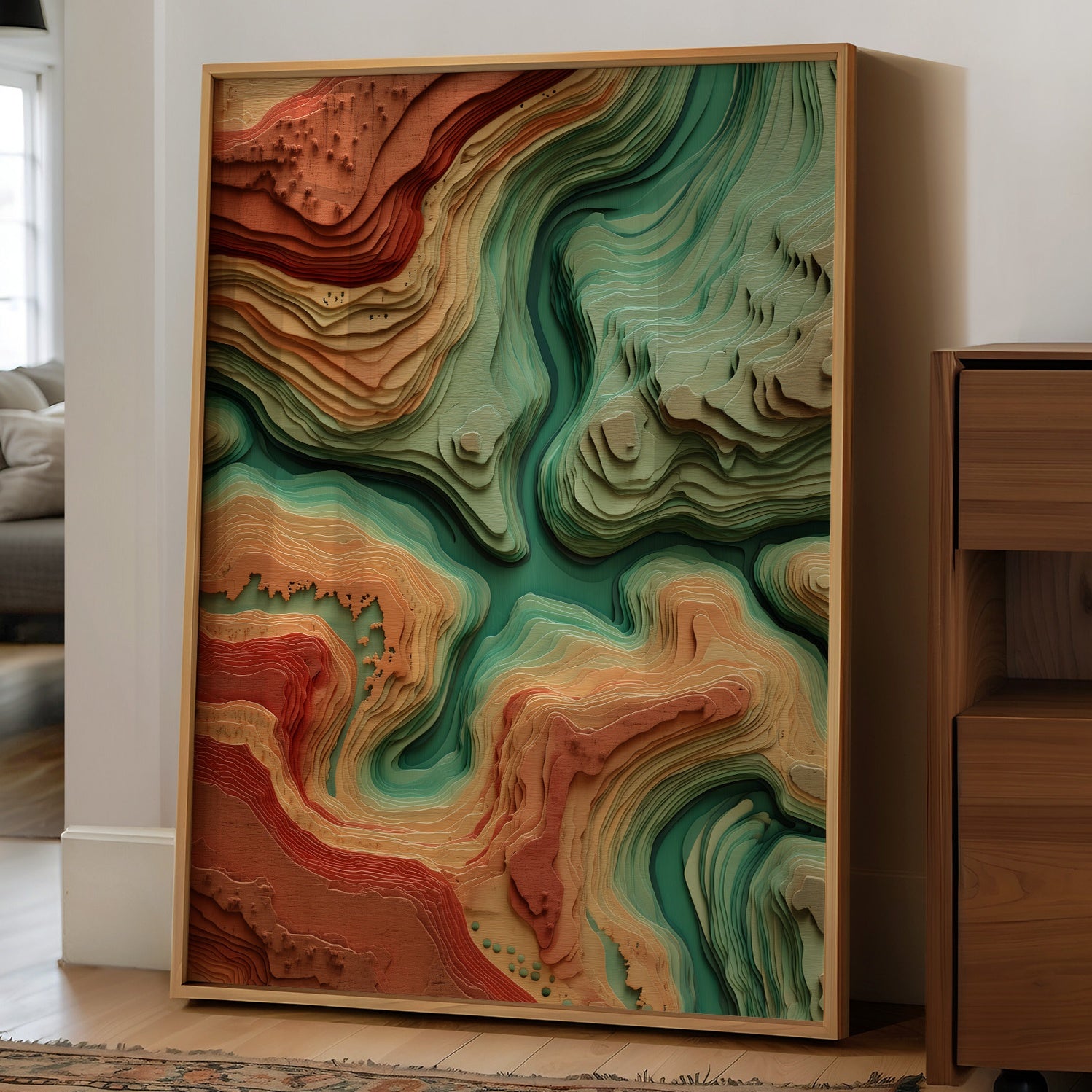 Rivers Carved Through Copper Canyons