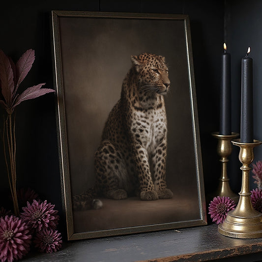 Spotted Sovereign In Studio Stillness