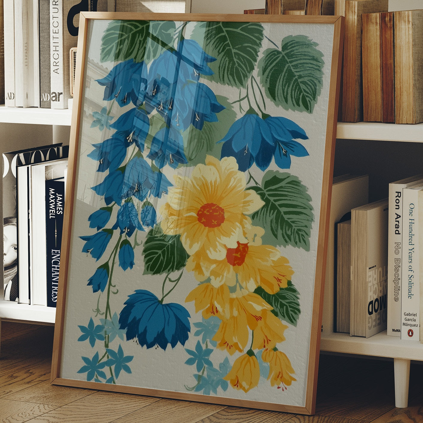 Blue Bells Dance With Golden Sun