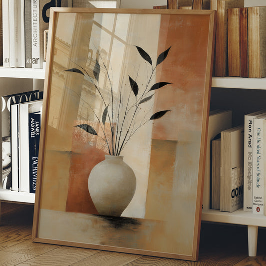 Sunlit Bar With Botanical Grace