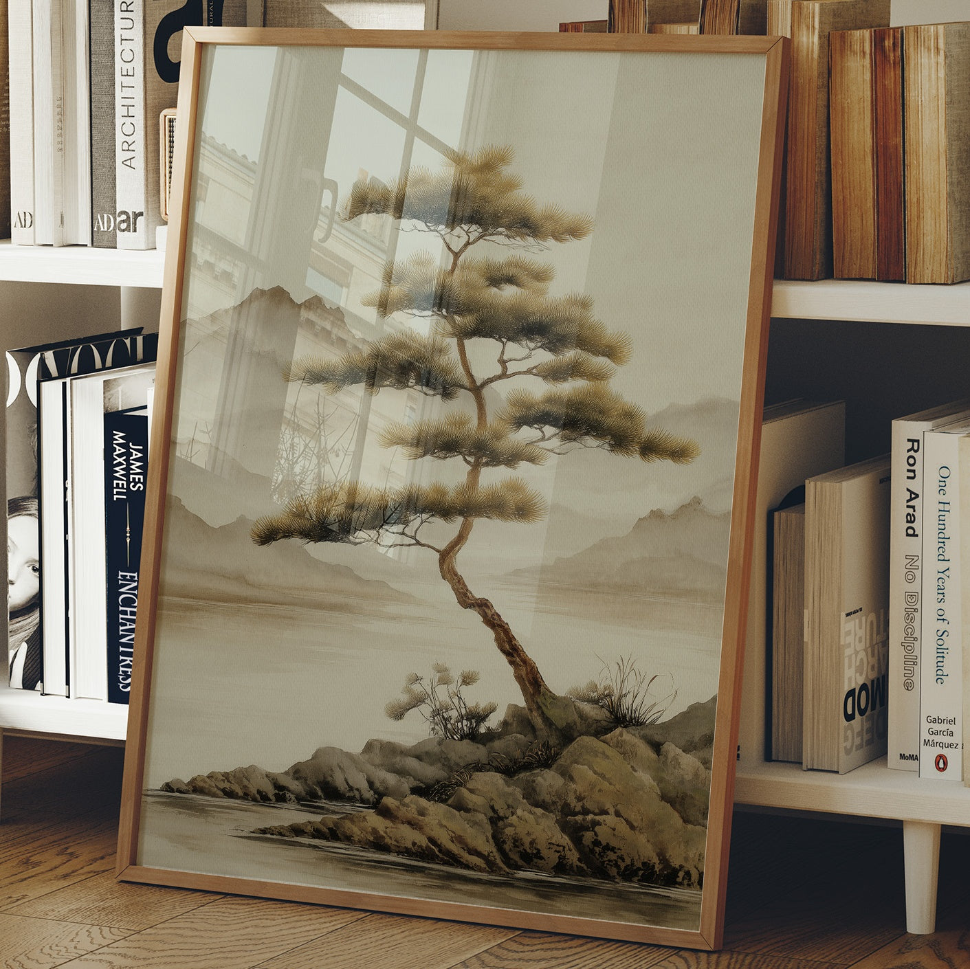 Lone Pine Bends To Eastern Wind