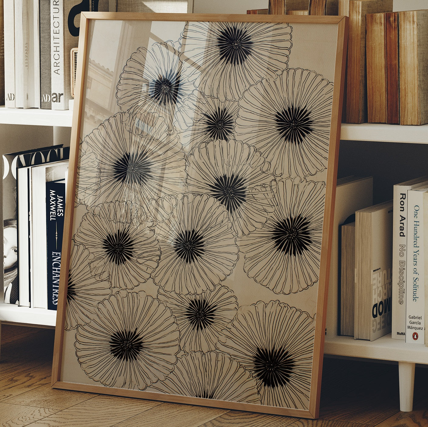 Ink Blooms Dance In Morning Light