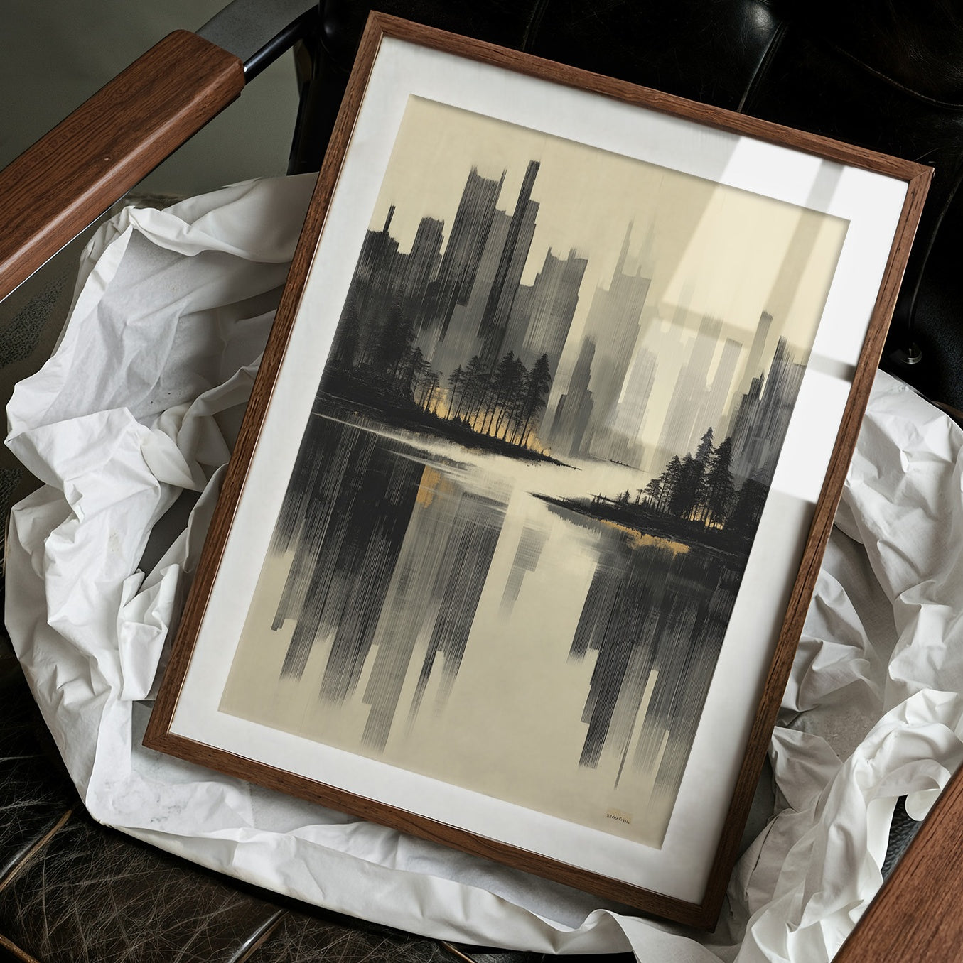 Twilight Mirrors The City's Edge