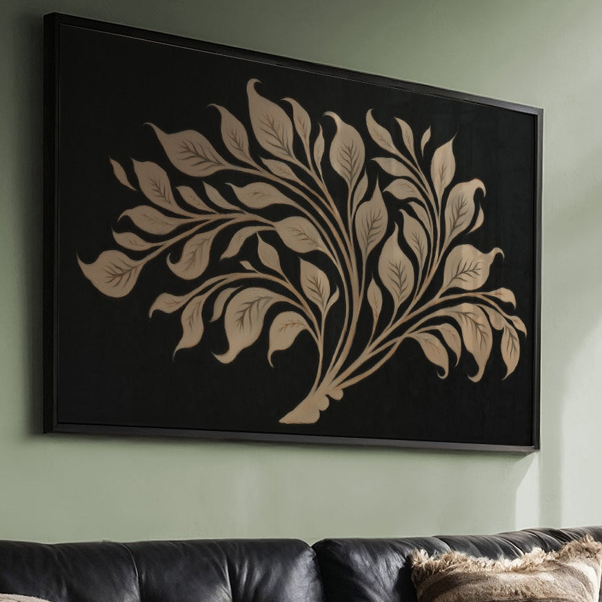 Botanical Elegance Unfolds In Night