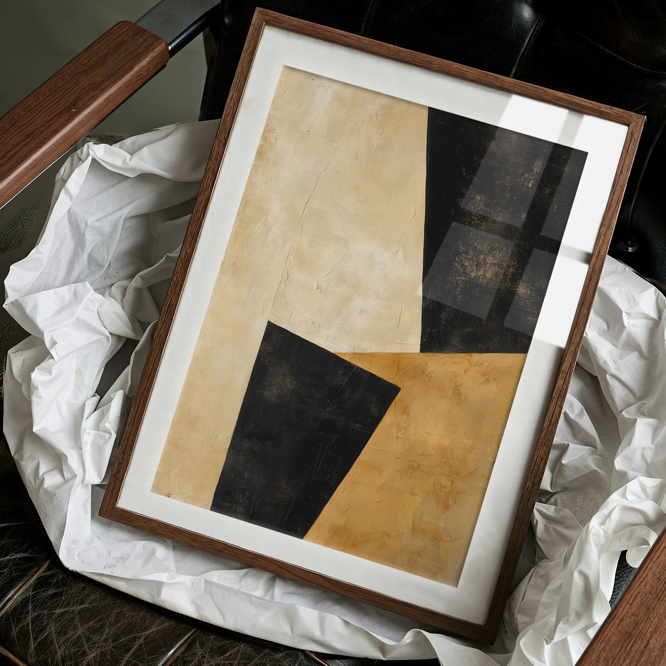 Sunlight Shapes Modern Angles