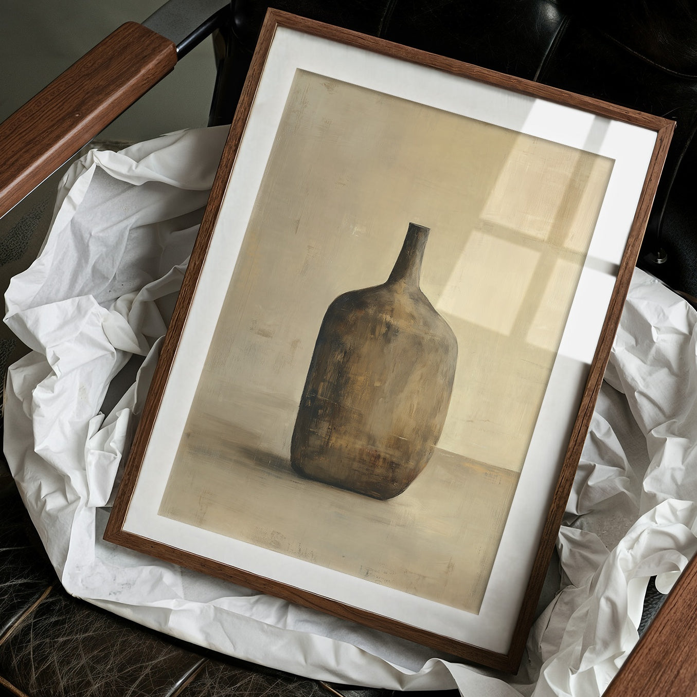 Earthen Vessel In Morning Light