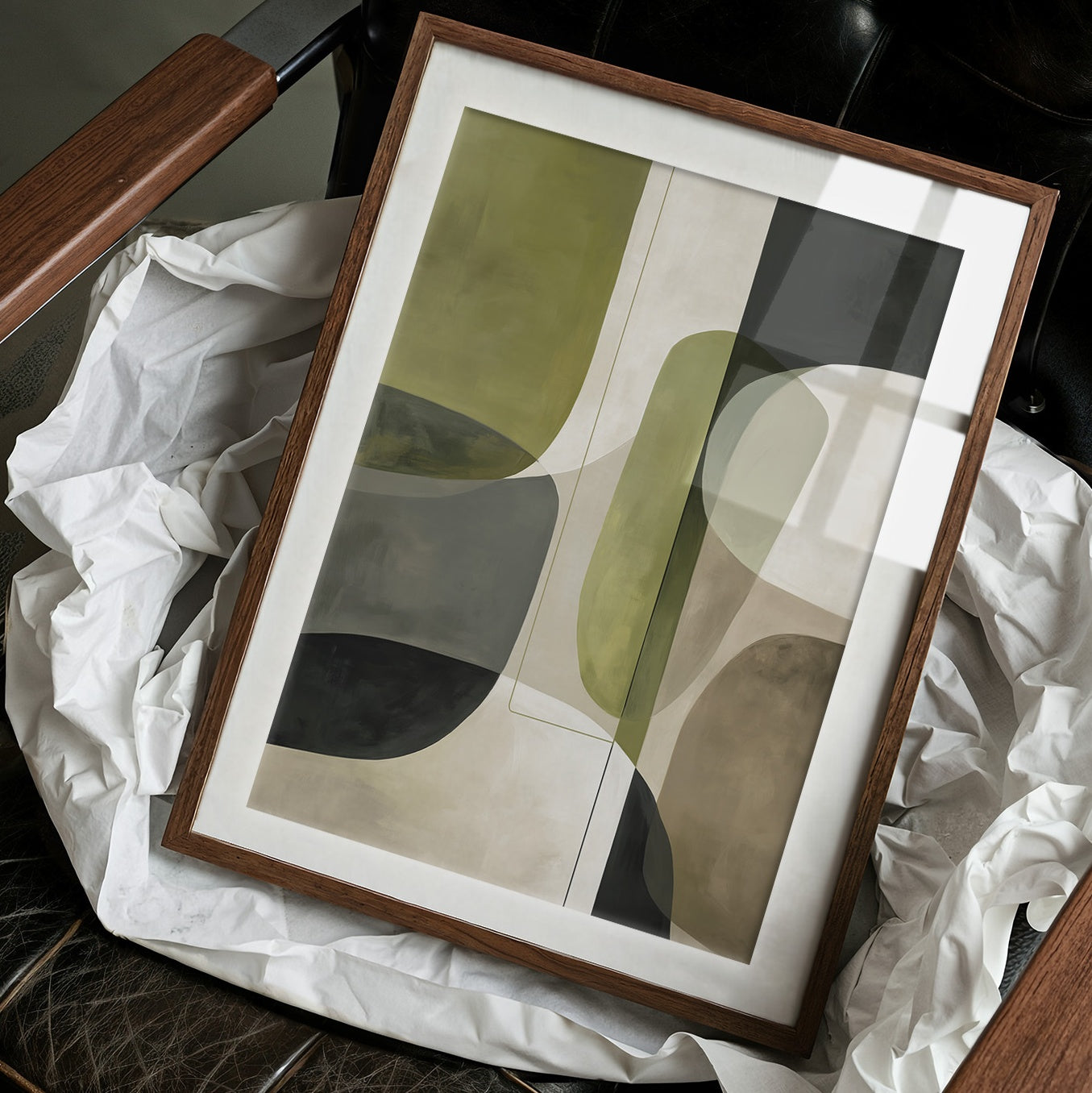 Olive Curves Meet Industrial Charm