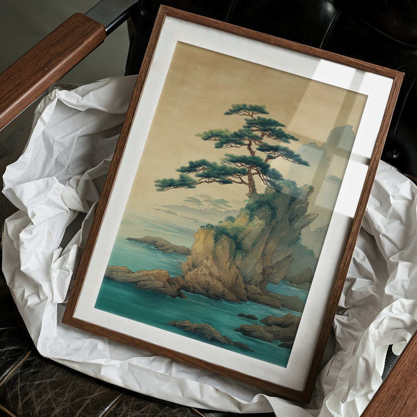 Ancient Pine Guards Turquoise Waters