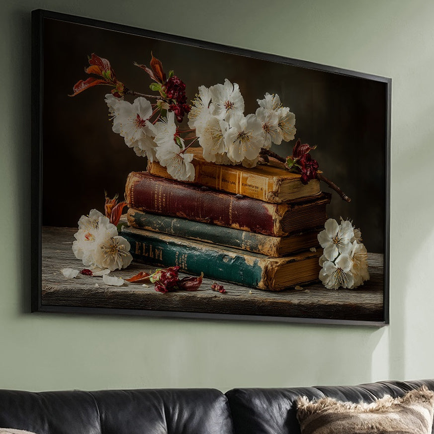 Antique Books Bloom With Spring Stories