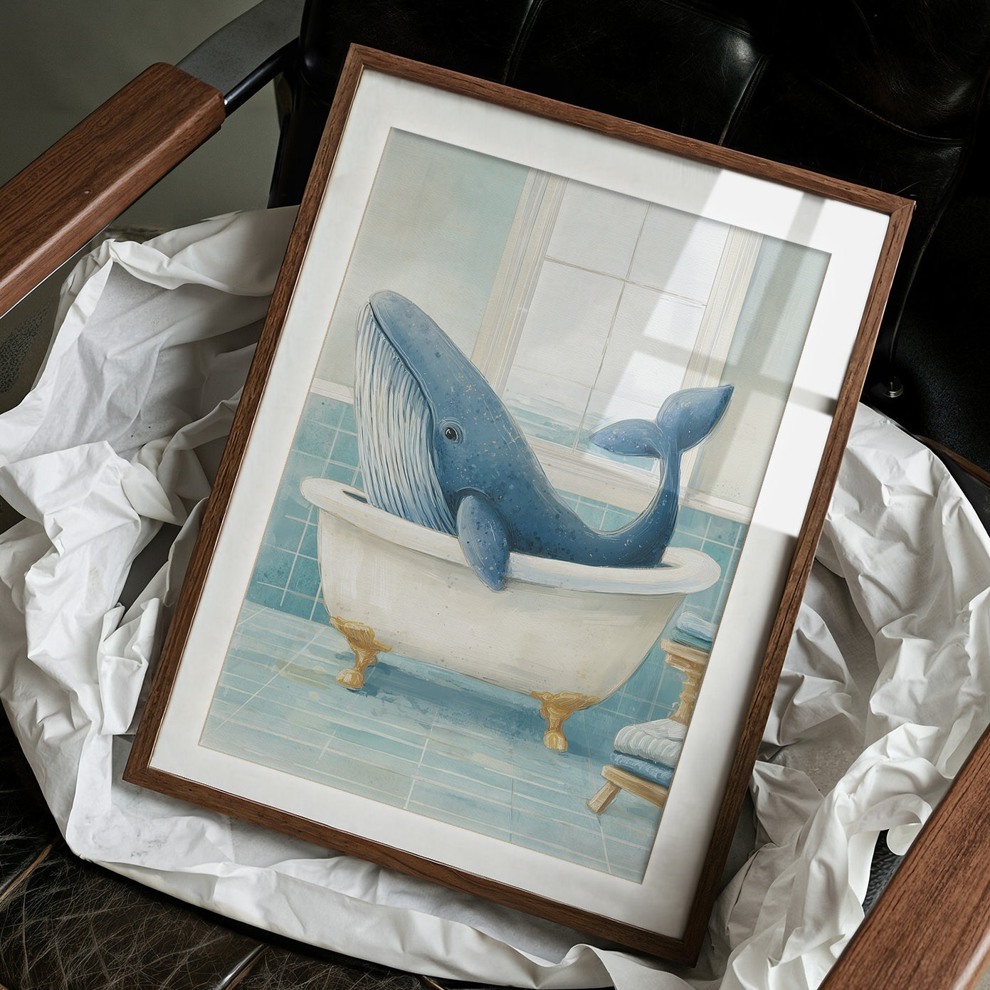 Ocean Giant Takes A Bath