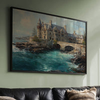 Coastal Manor Meets Turquoise Tide