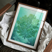 Sea Fern Dances In Aqua