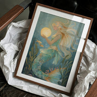 Ocean's Pearl Holds Moonlit Secret