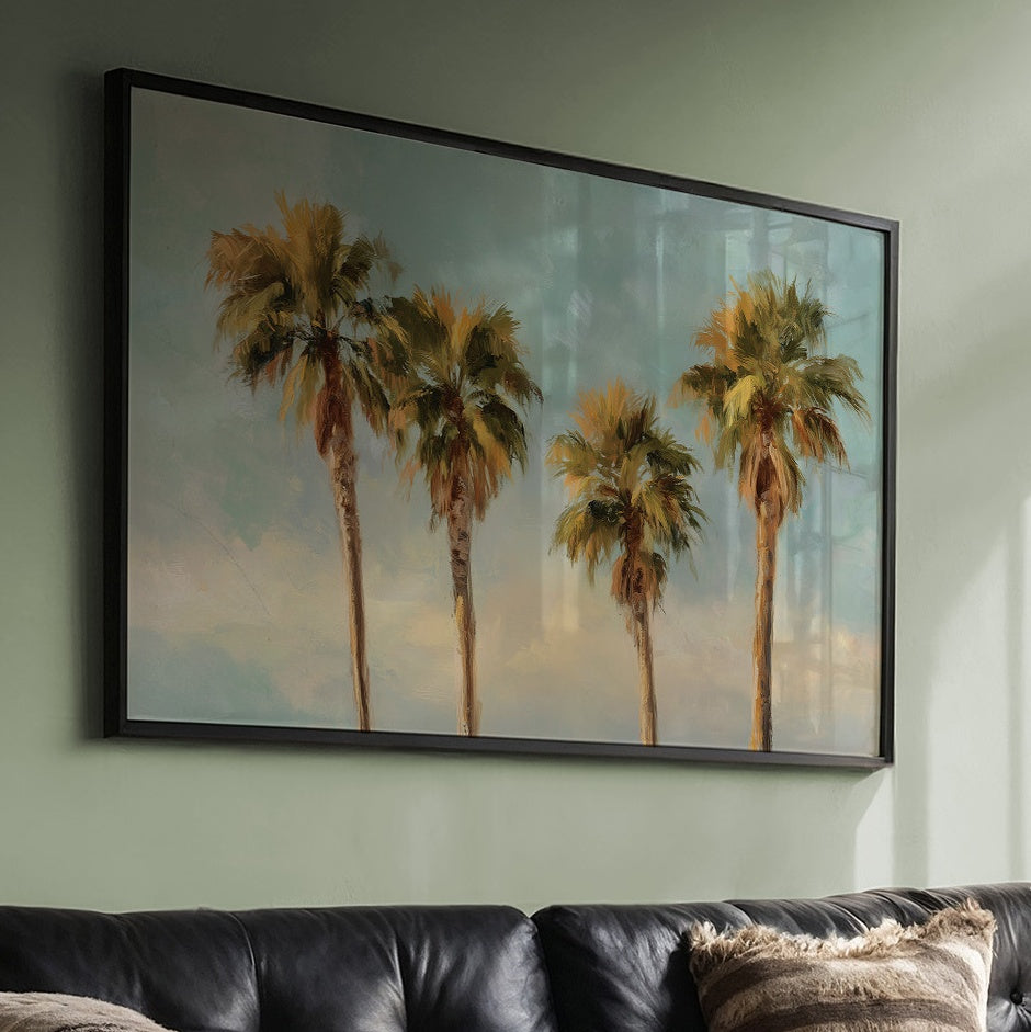 Palms Against Turquoise Skies