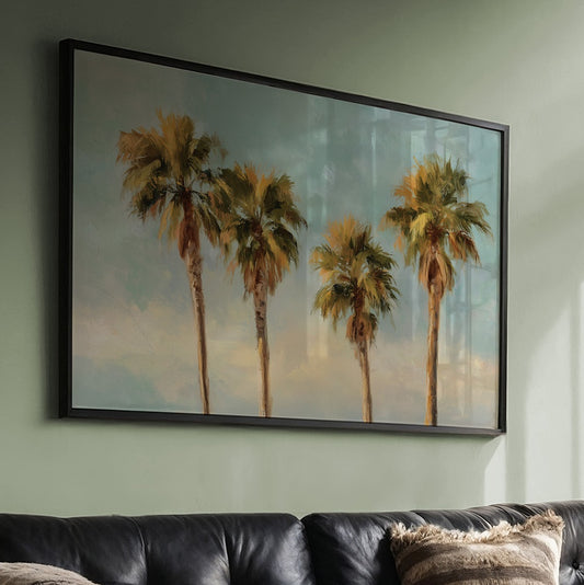 Palms Against Turquoise Skies