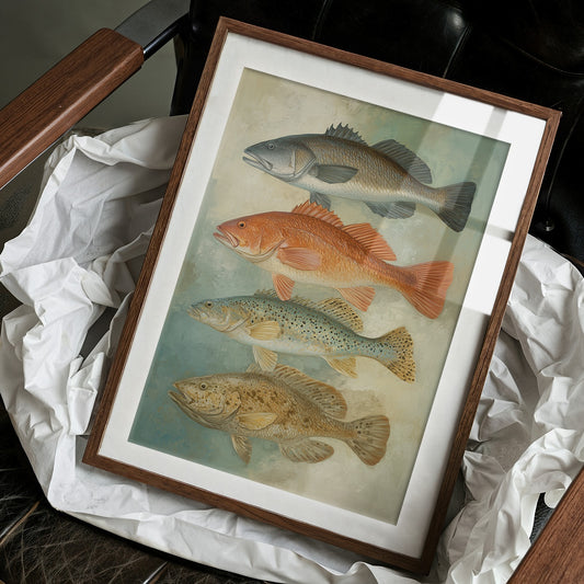 Coastal Species In Vintage Calm