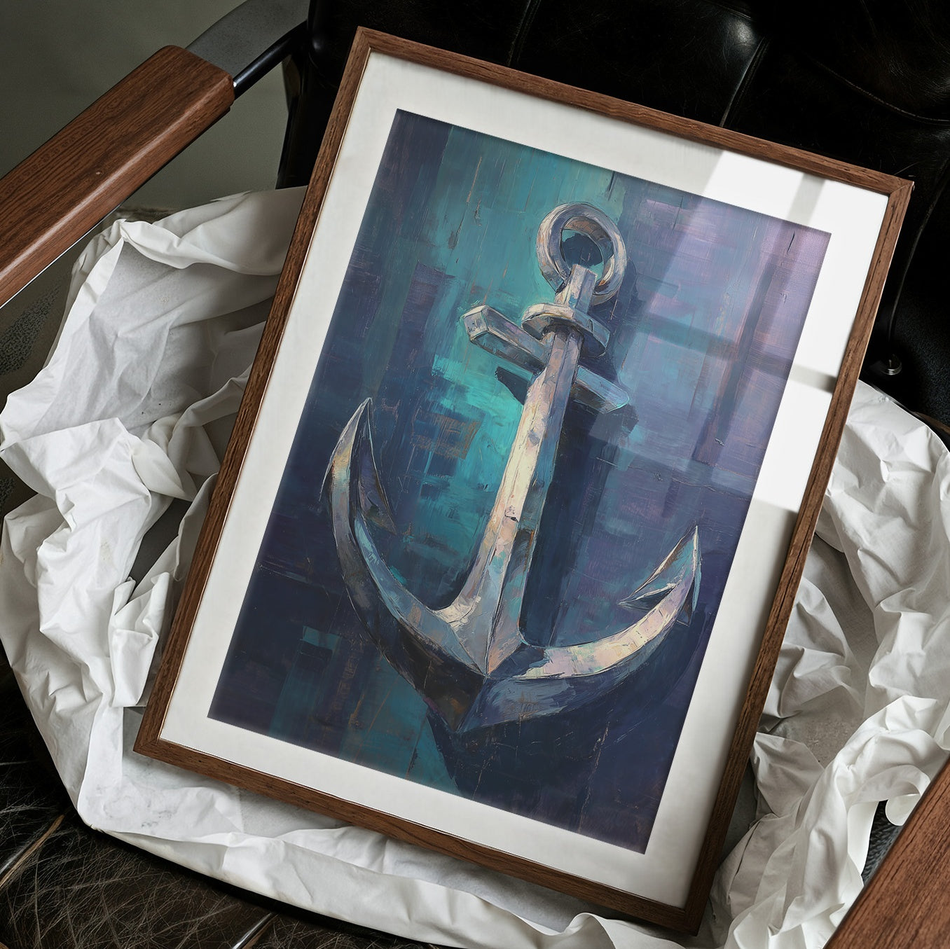 Teal Depths Hold Steady Resolve