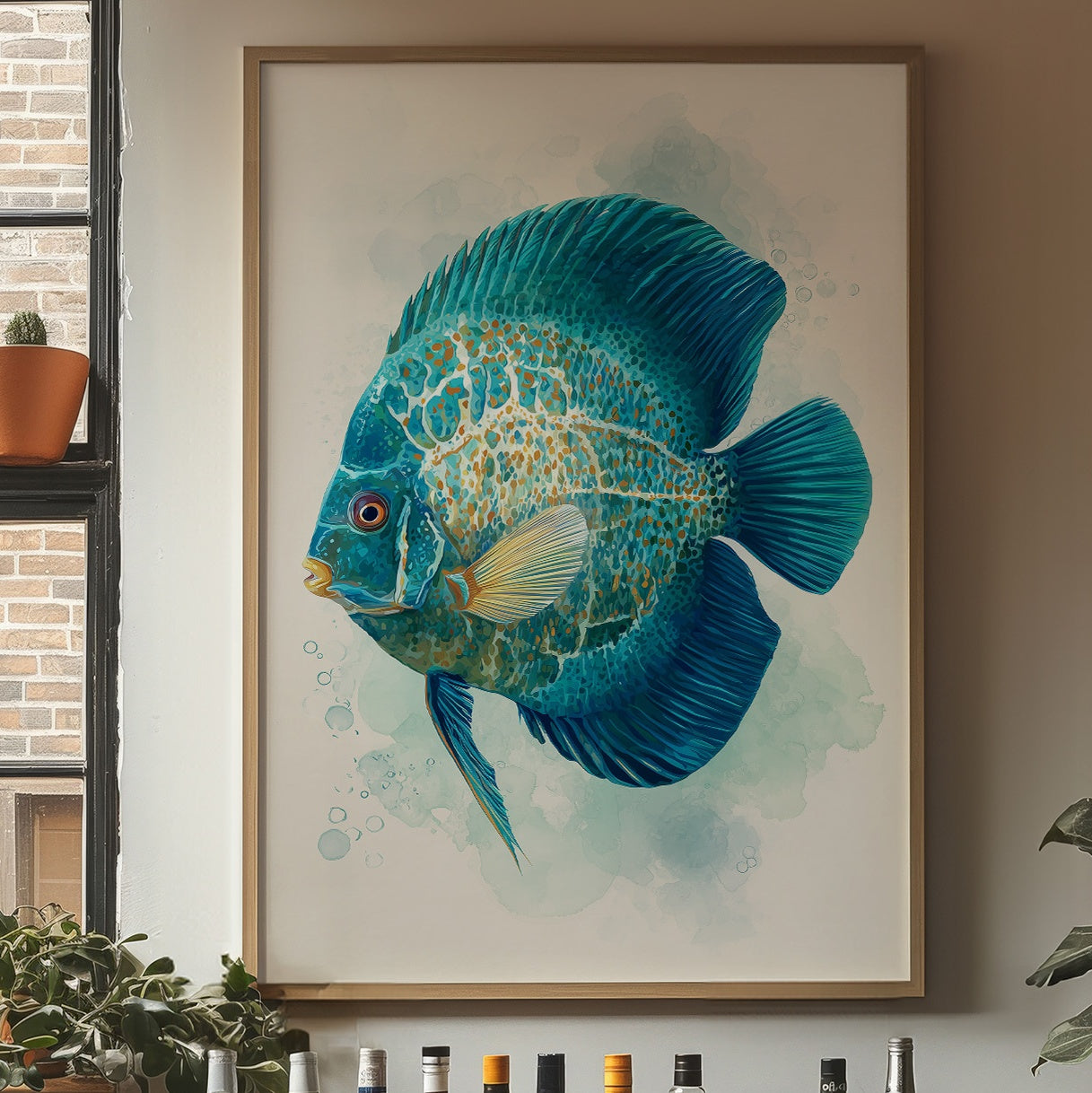 Sapphire Discus Whispers Secrets