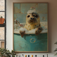 Bubbly Bliss In Teal Waters