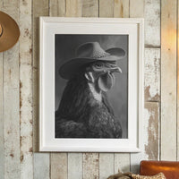 Rancher's Rooster: Portrait of Dignity