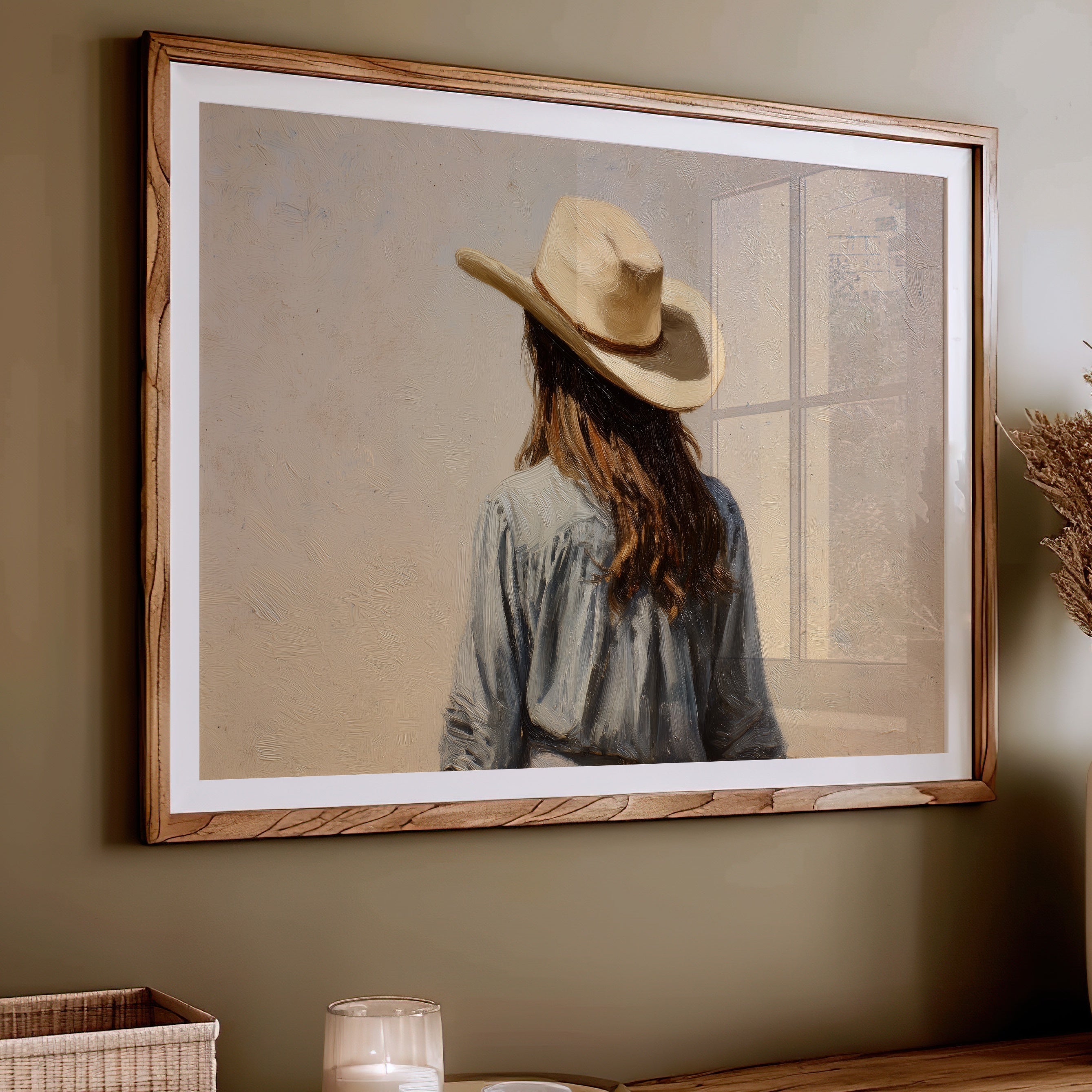 Western Solitude Painted in Cream