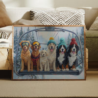 Paws on the Chairlift: Alpine Canine Crew