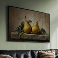 Golden Pears in Quiet Conversation