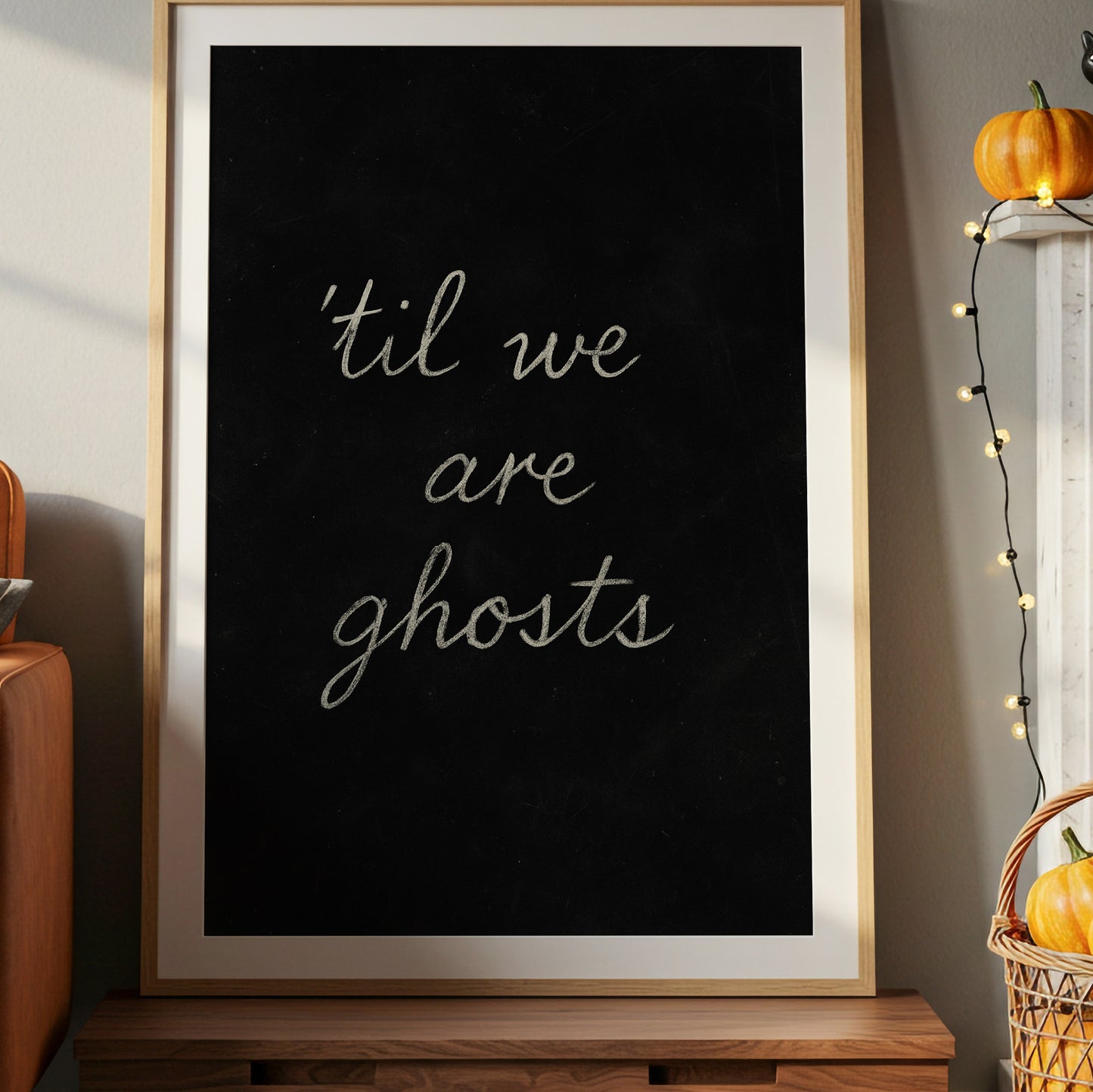 Haunting Words On Midnight Canvas
