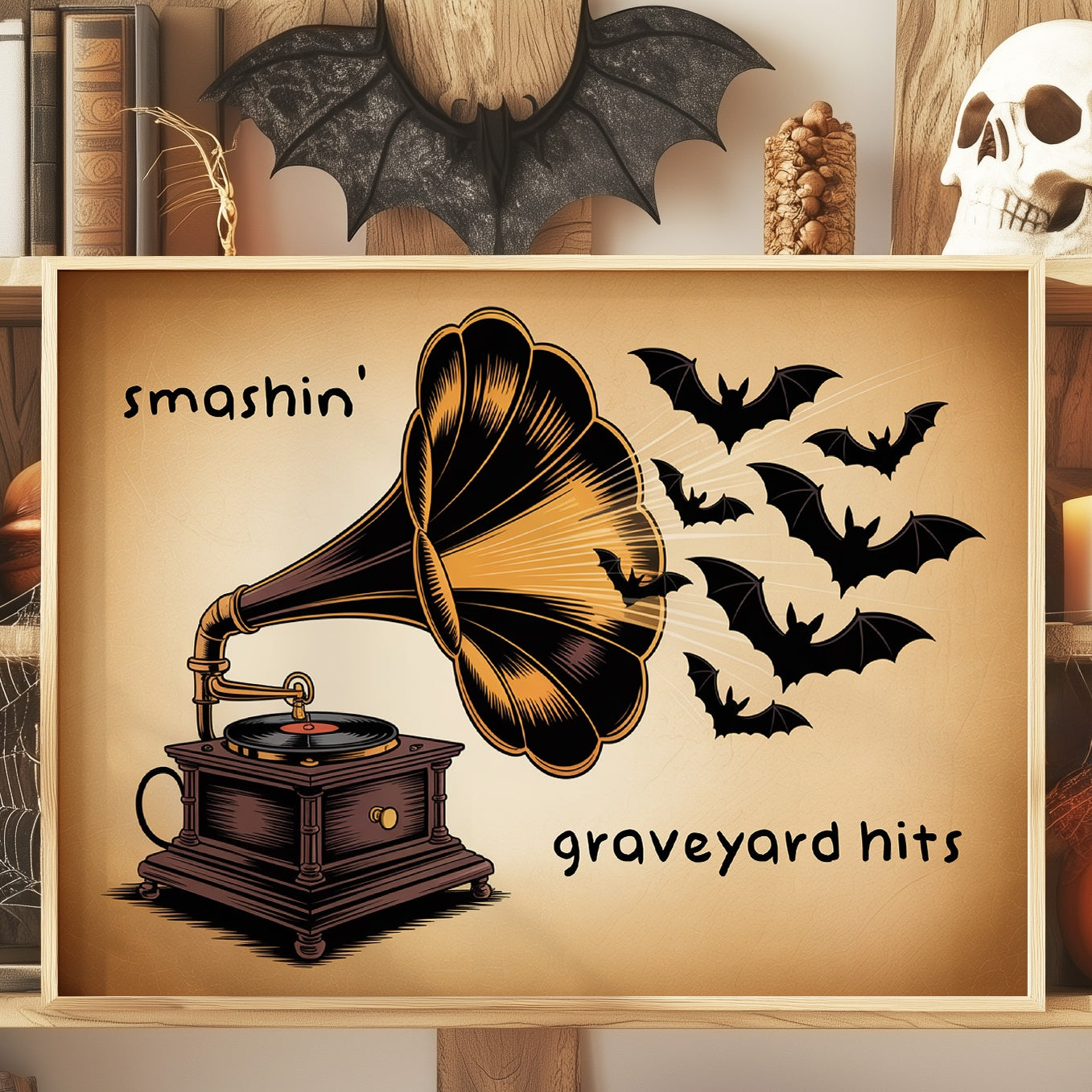 Vintage Tunes Summon Midnight Creatures