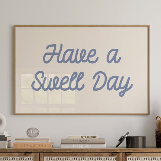 Blue Words Carry Gentle Wishes