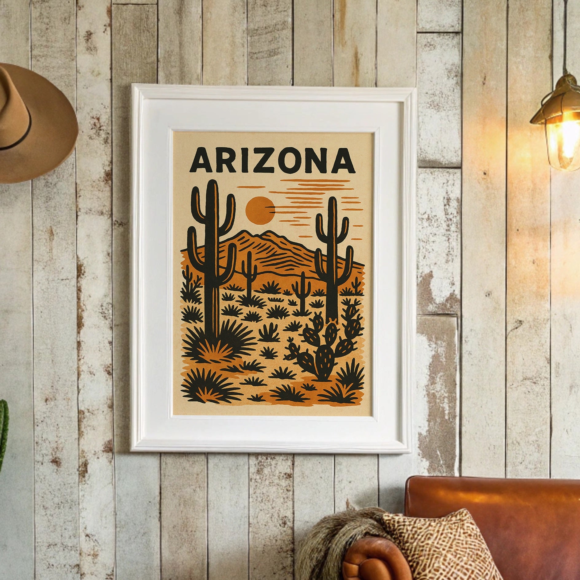 Saguaro Sunset Calls You Home