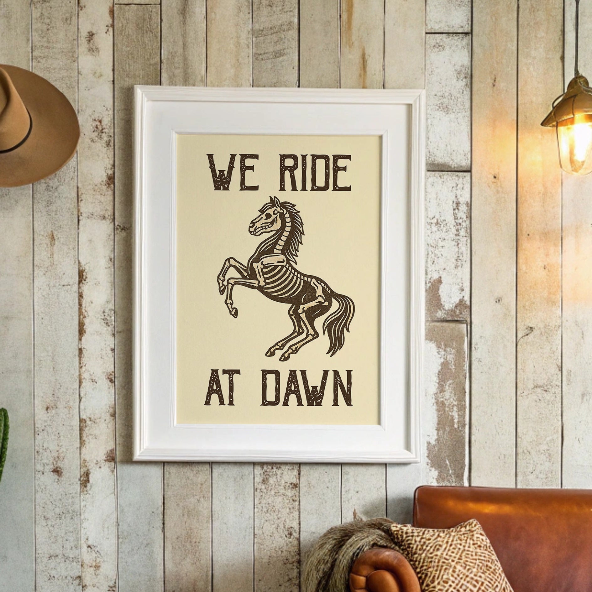 Ride at Dawn Bones Dance Under Desert Sun