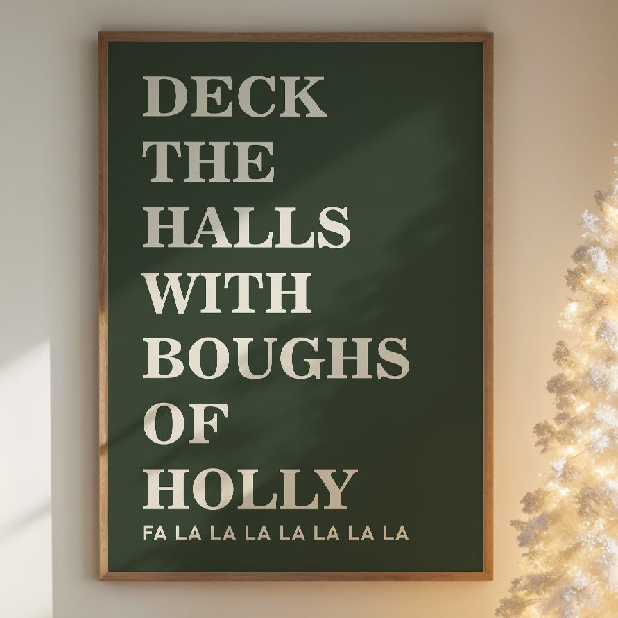Yuletide Lyrics In Forest Green