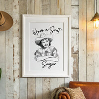 Vintage Charm With Western Flair