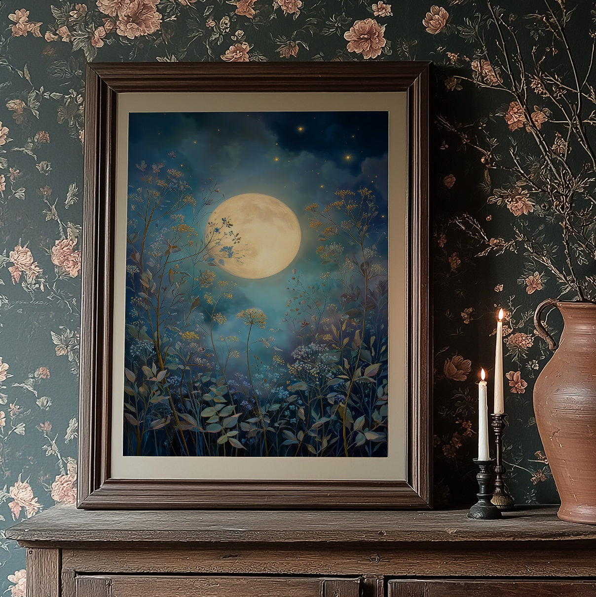 Moonlit Meadow Sings To Stars