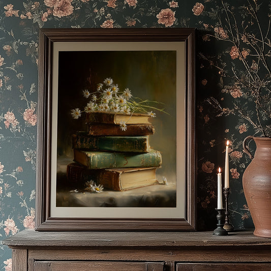 Daisies Rest On Vintage Wisdom