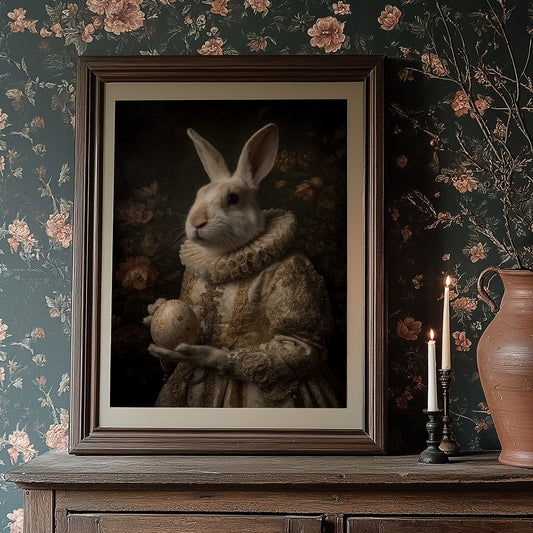 Noble Hare In Gilded Court