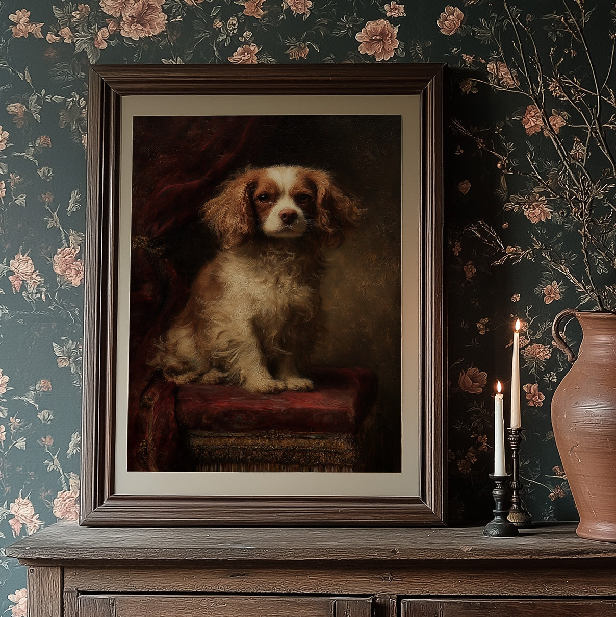 Noble Companion In Velvet Light