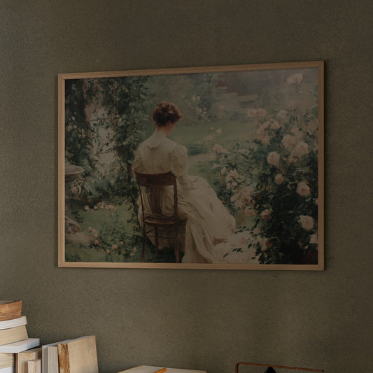 Garden Portrait Among Literary Worlds