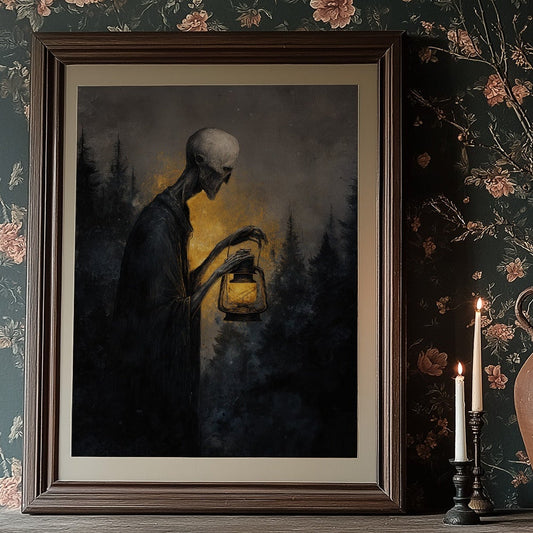 Ancient Light Guides Forest Path