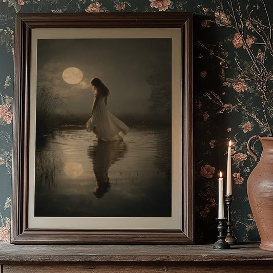 Moonlit Waters Carry Her Dreams