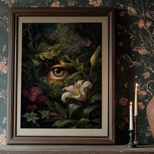 Jungle Watches Through Amber Light