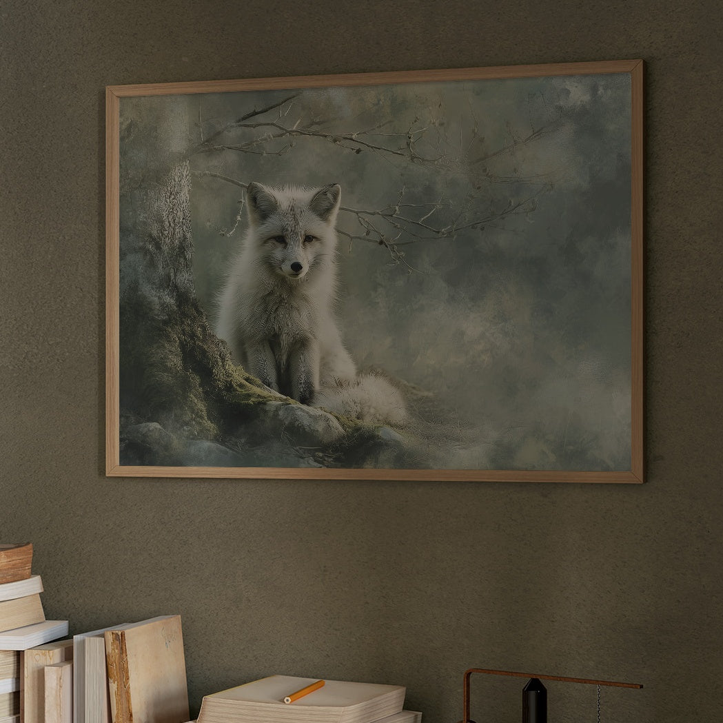 Arctic Tales Between Wooden Shelves