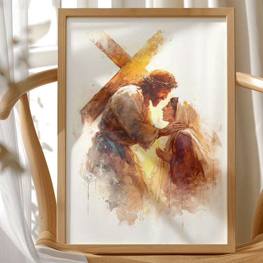 Golden Light Between Burden And Love