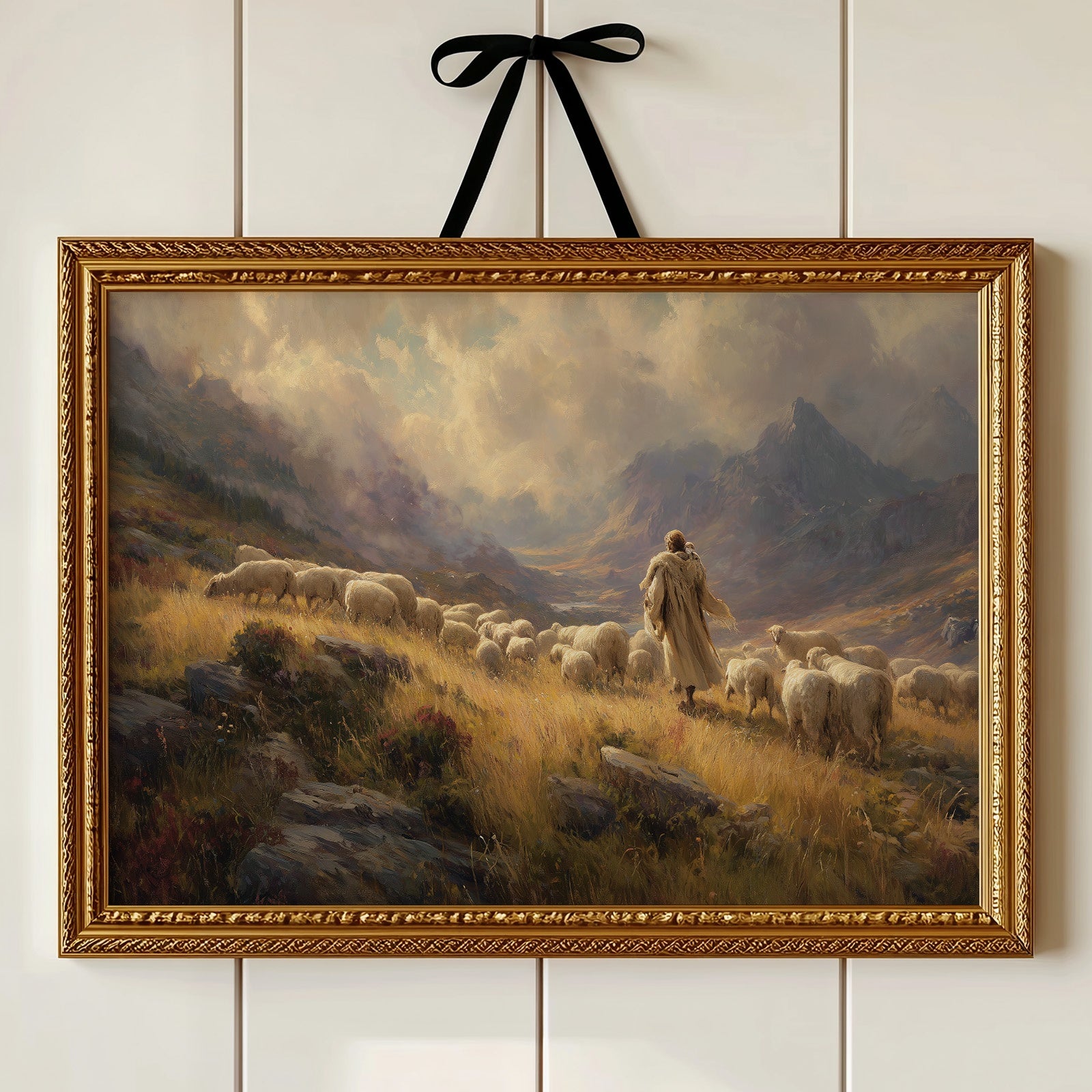 Shepherd's Path Through Mountain Mist